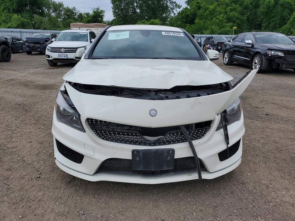 2015 Mercedes-benz Cla-klasse VIN WDDSJ4GB6FN271182 COPART salvage auction — FRONT END, On - Permit Salvage, sold $125 on 2026-07-28 (photo 5)