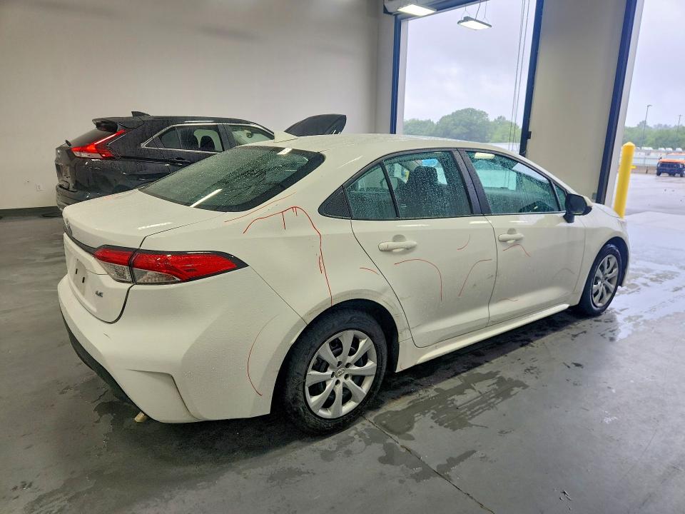 2023 Toyota Corolla VIN 5YFB4MDEXPP059549 COPART salvage auction — SIDE, IL - CERTIFICATE OF TITLE, sold $9,300 on 2026-07-20 (photo 3)