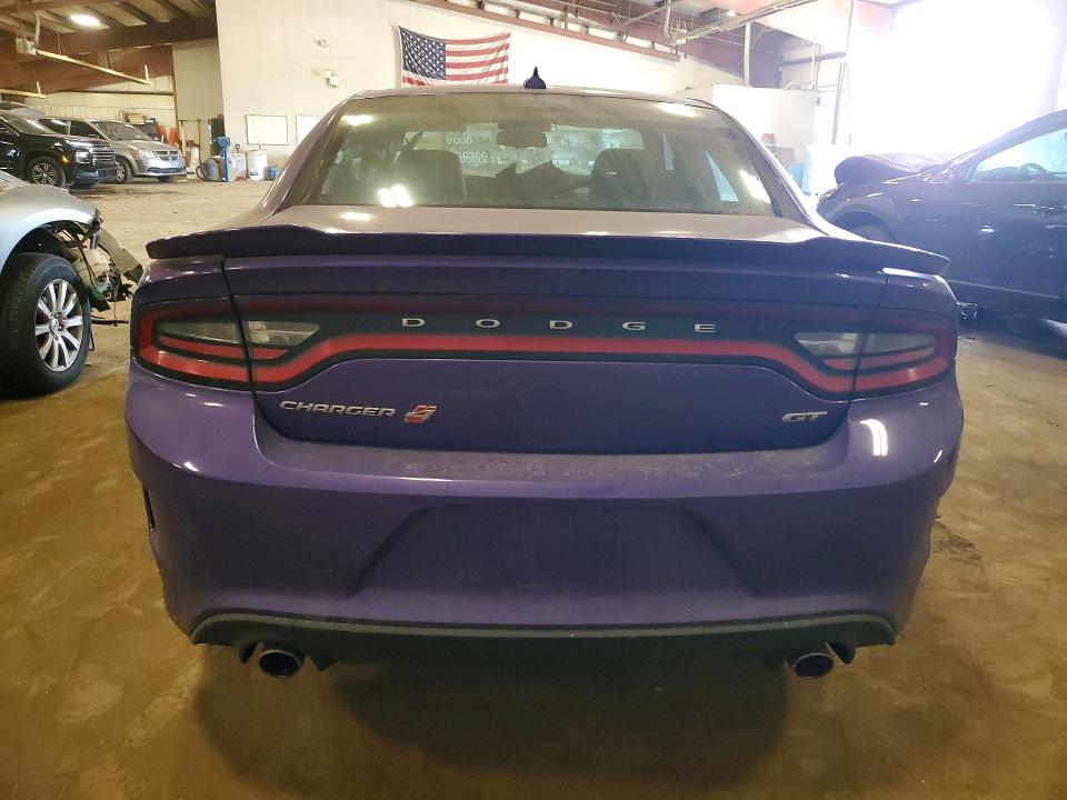 2023 Dodge Charger VIN 2C3CDXMG6PH705056 COPART salvage auction — SIDE, Mi - Certificate Of Title, sold $10,000 on 2026-08-28 (photo 6)