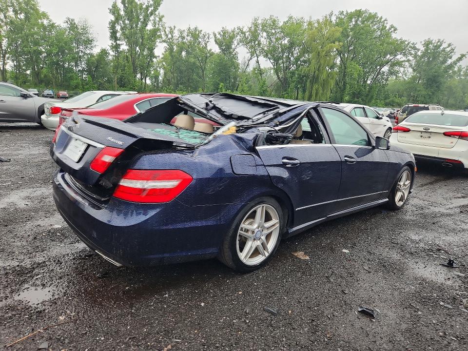 2013 Mercedes-benz E-class VIN WDDHF8JB5DA723915 COPART salvage auction — ROOF, CT - CERT OF TITLE-SALVAGE, sold $1,100 on 2026-07-10 (photo 3)