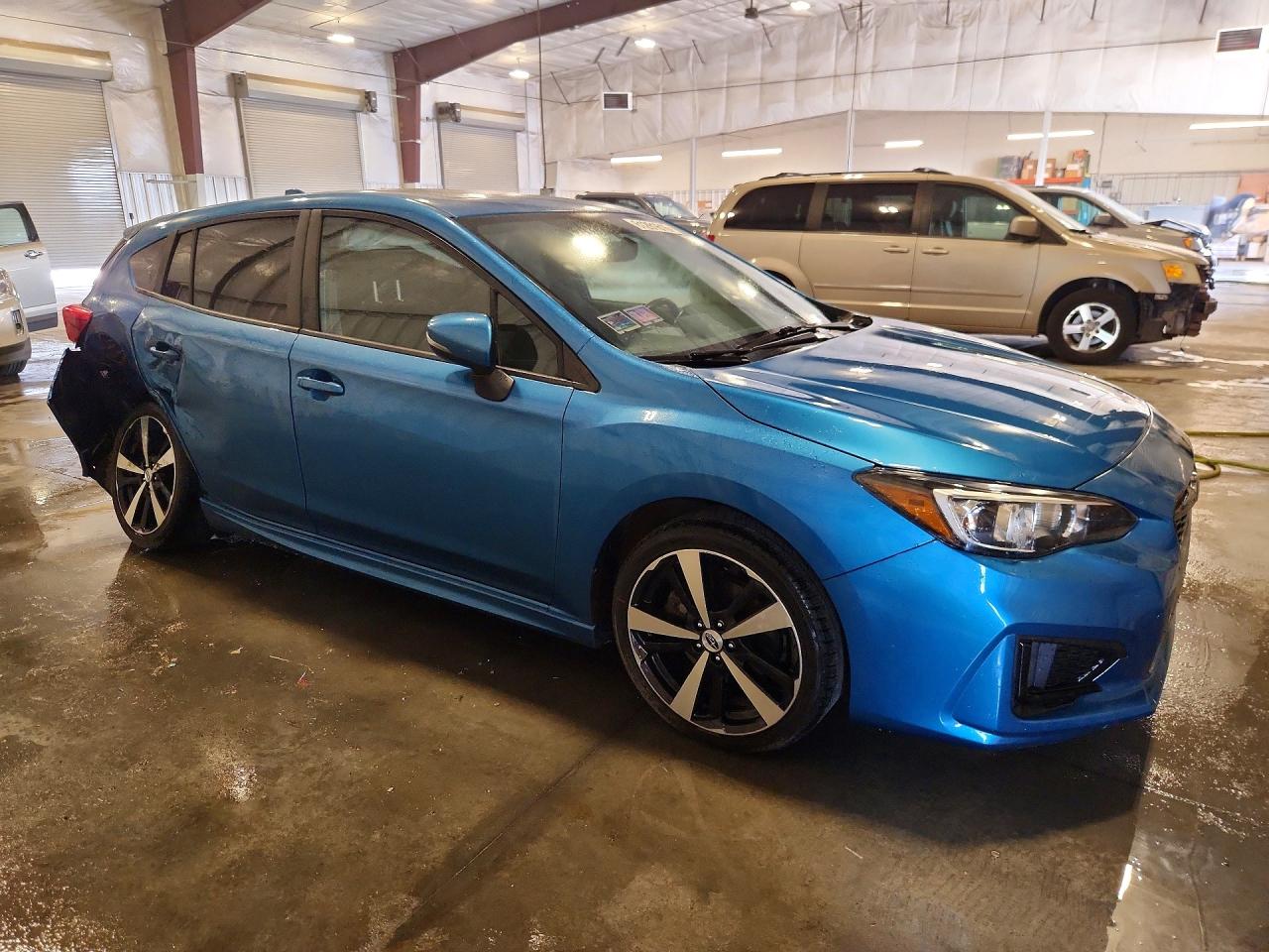 2018 Subaru Impreza VIN 4S3GTAL68J3717192 COPART salvage auction — Rear End, St - Salvage Title, sold $5,000 on 2026-09-21 (photo 4)