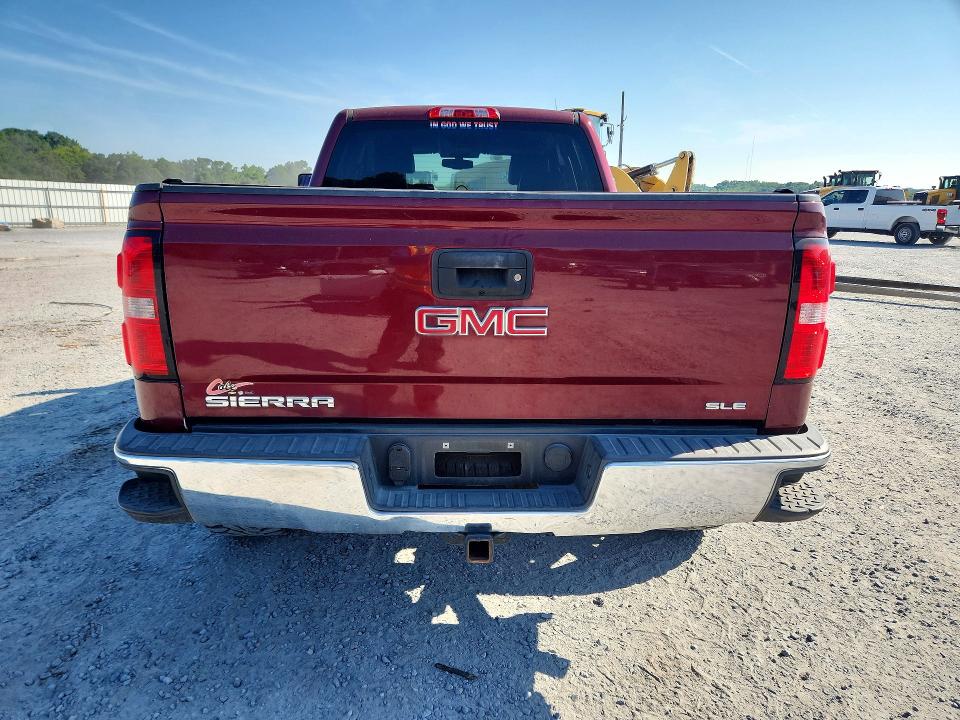 2014 Gmc SIERRA VIN 1GTV2UECXEZ261472 COPART salvage auction — REAR END, Nc - Dealer Only Salvage Title, sold $3,200 on 2026-07-24 (photo 6)