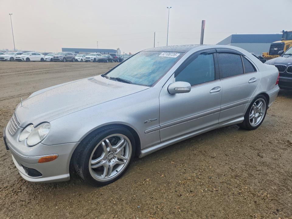 2005 Mercedes-benz C-klasse amg VIN WDBRF76J95F618547 COPART salvage auction — SIDE, AB - OOP - ACTIVE, sold $3,600 on 2026-08-20 (photo 1)