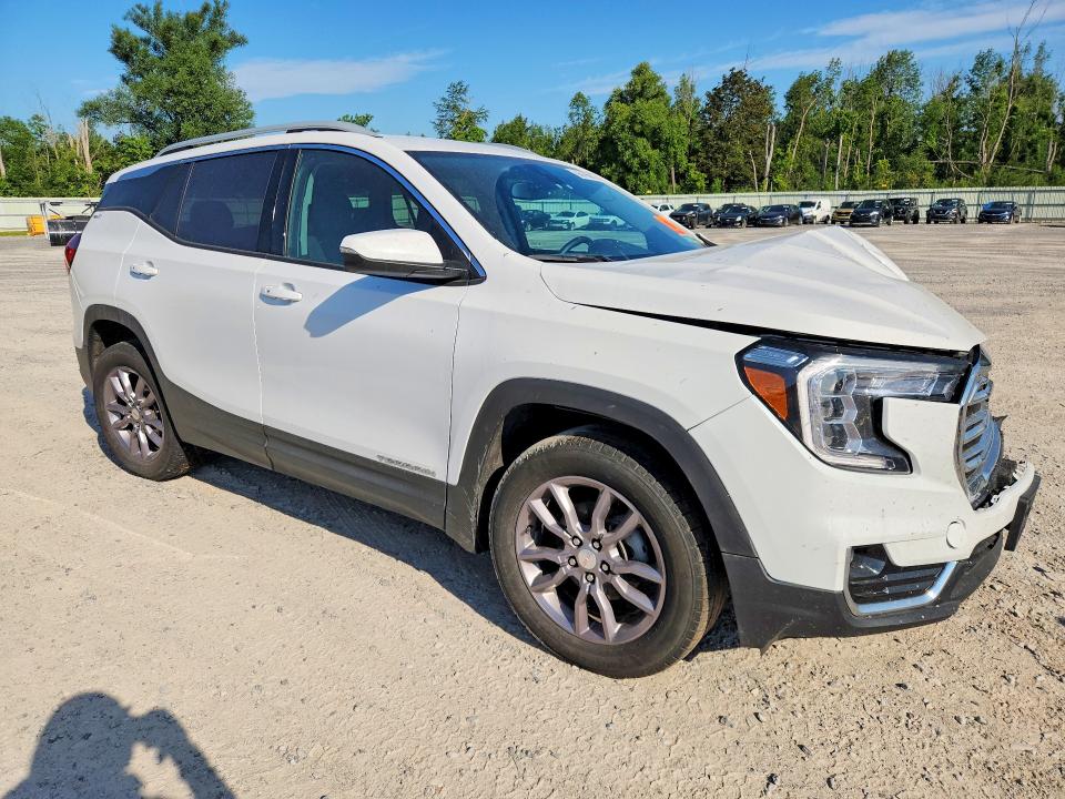 2023 Gmc Terrain VIN 3GKALVEG8PL268455 COPART salvage auction — FRONT END, Ny - Mv-907A Salvage Certificate, sold $7,200 on 2026-07-27 (photo 4)