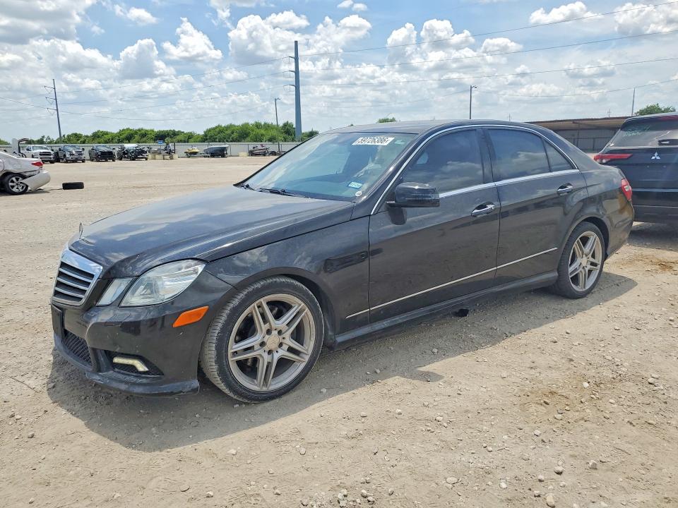 2011 Mercedes-benz E-class VIN WDDHF5GB6BA293198 COPART salvage auction — FRONT END, TX - SALVAGE VEHICLE TITLE (P), sold $875 on 2026-07-15 (photo 1)
