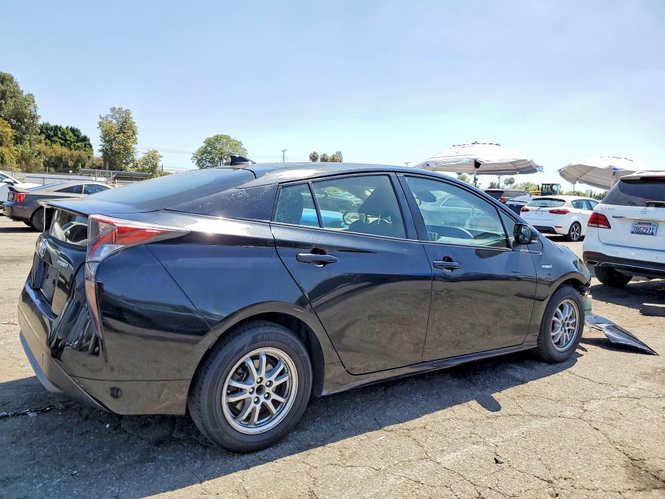 2018 Toyota Prius VIN JTDKBRFUXJ3593884 COPART salvage auction — FRONT END, CA - SALVAGE CERTIFICATE, sold $2,950 on 2026-07-31 (photo 3)
