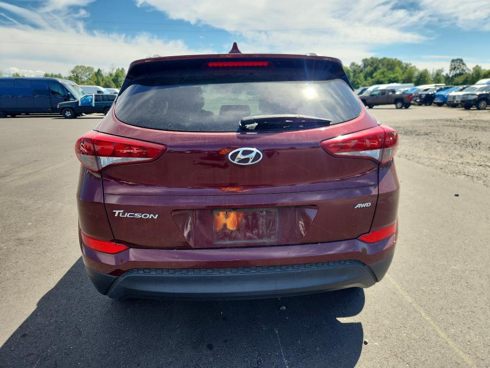 2018 Hyundai Tucson VIN KM8J3CA42JU662439 COPART salvage auction — ENGINE BURN, OR - SALVAGE TITLE CERTIFICATE, sold $1,200 on 2026-09-02 (photo 6)