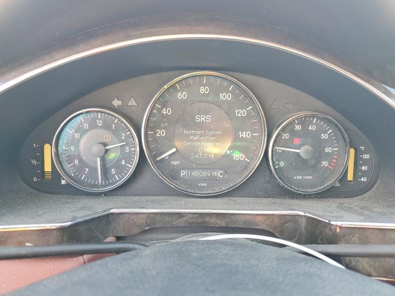 2008 Mercedes-benz Cls-klasse VIN WDDDJ72XX8A124516 COPART salvage auction — FRONT END, Ca - Salvage Certificate, sold $825 on 2026-07-27 (photo 9)
