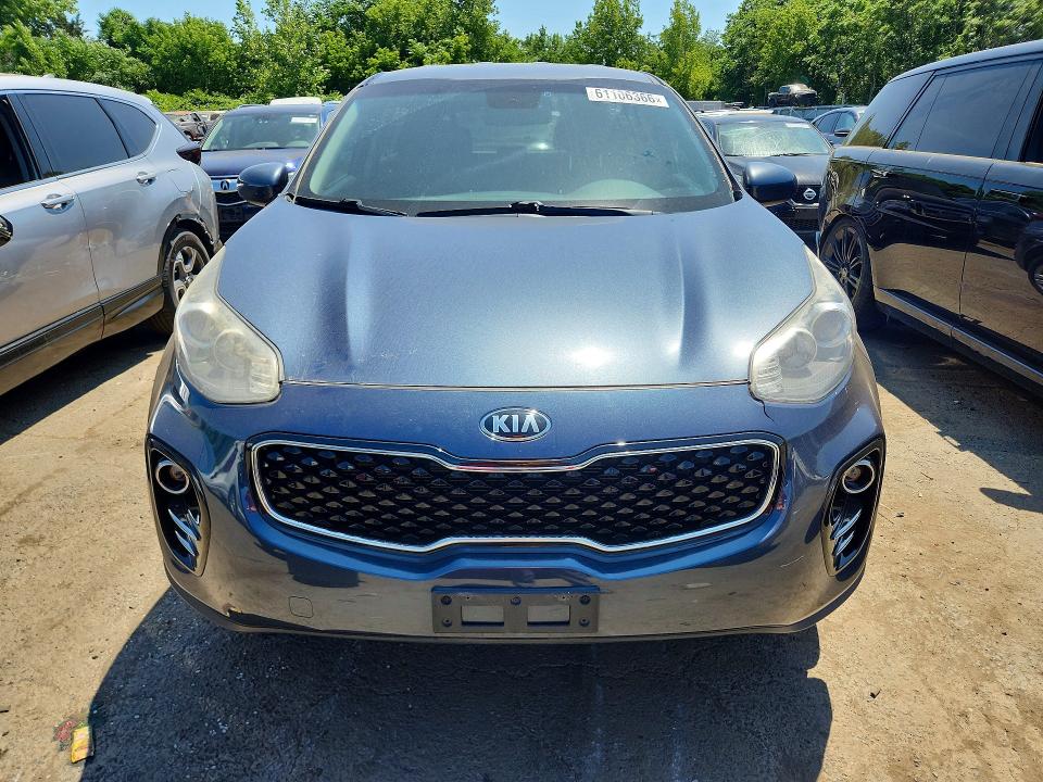 2018 Kia Sportage VIN KNDPMCAC5J7449938 COPART salvage auction — MINOR DENT/SCRATCHES, Ct - Cert Of Title-Salvage, sold $3,050 on 2026-07-31 (photo 5)