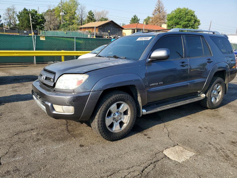 2003 Toyota 4runner VIN JTEBT17R130026827 COPART salvage auction — MECHANICAL, Co - Dis/Dlr/Exp Only Clean Title, sold $3,450 on 2026-07-07 (photo 1)