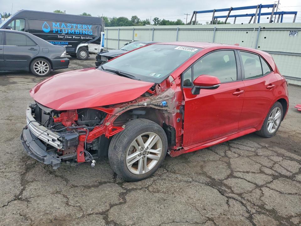 2021 Toyota Corolla VIN JTND4MBE9M3115864 COPART salvage auction — FRONT END, PA - CERTIFICATE OF SALVAGE, sold $5,500 on 2026-07-31 (photo 1)