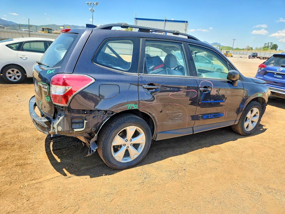 2016 Subaru Forester VIN JF2SJABC6GH536659 COPART salvage auction — FRONT END, Co - Dis/Dlr/Exp Only Clean Title, sold $2,950 on 2026-07-08 (photo 3)