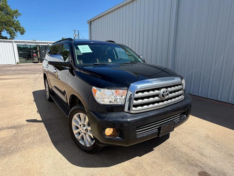 2016 Toyota Sequoia VIN 5TDDW5G12GS127965 COPART salvage auction — MINOR DENT/SCRATCHES, TX - CERTIFICATE OF TITLE (P), sold $7,500 on 2026-07-18 (photo 1)