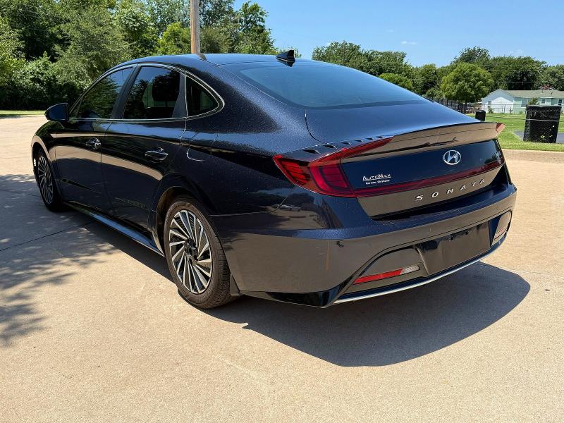 2021 Hyundai Sonata VIN KMHL54JJXMA024170 COPART salvage auction — MINOR DENT/SCRATCHES, OK - CERTIFICATE OF TITLE (P), sold $1,550 on 2026-07-28 (photo 3)