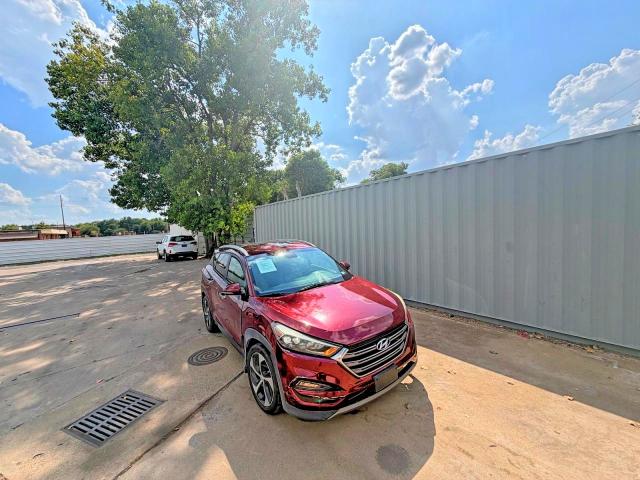 2016 Hyundai Tucson VIN KM8J33A23GU220468 COPART salvage auction — ALL OVER, Tx - Certificate Of Title (P), sold $825 on 2026-07-27 (photo 1)