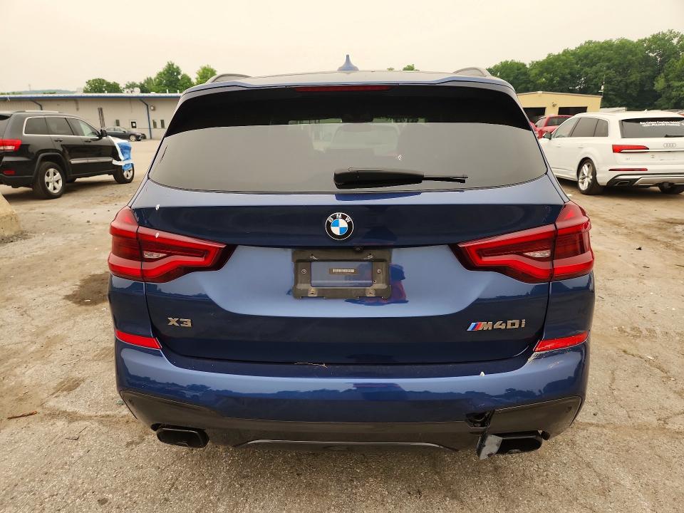 2020 BMW X3 VIN 5UXTY9C09L9C18865 COPART salvage auction — FRONT END, Ny - Mv-907A Salvage Certificate, sold $4,900 on 2026-07-21 (photo 6)