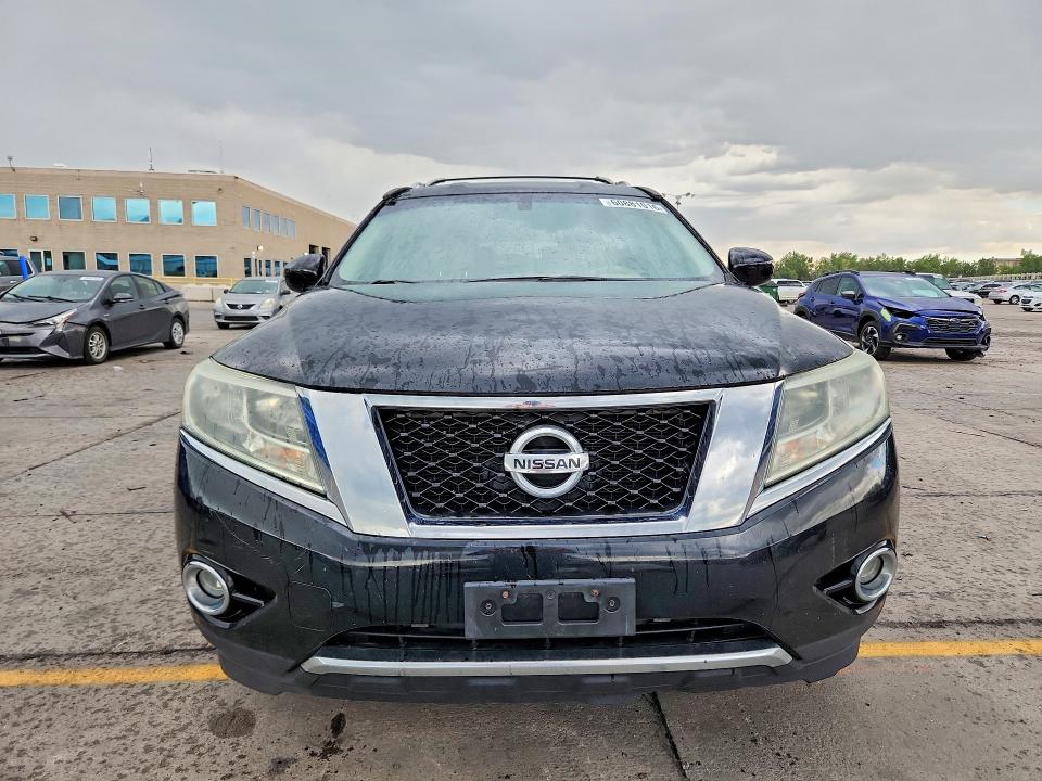 2013 Nissan Pathfinder VIN 5N1AR2MN4DC654222 COPART salvage auction — MECHANICAL, Salvage Title, sold $450 on 2026-07-29 (photo 5)