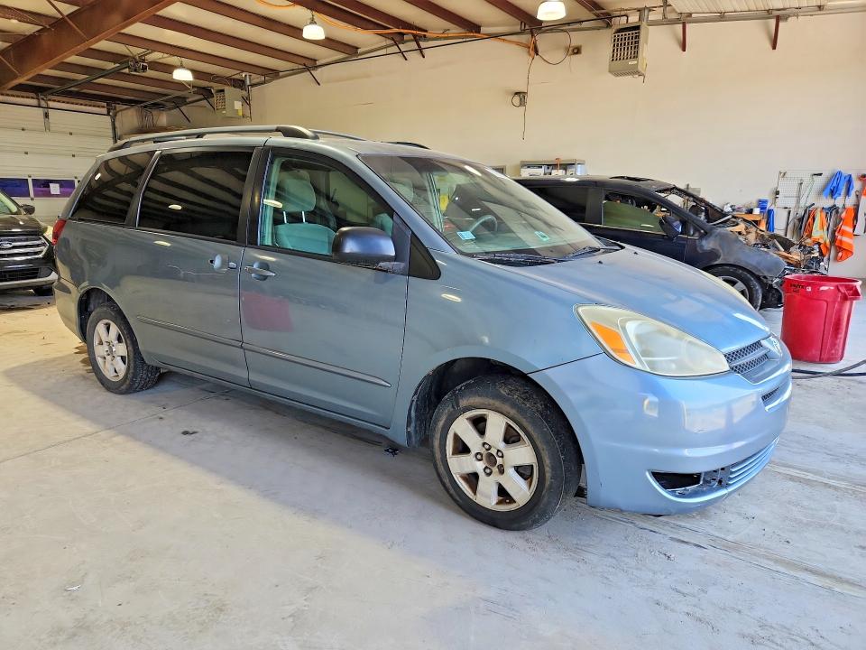 2005 Toyota Sienna VIN 5TDZA23C95S278986 COPART salvage auction — REAR END, Va - Certificate Of Title, sold $1,300 on 2026-07-17 (photo 4)