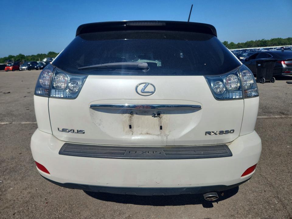 2004 Lexus Rx 330 VIN JTJGA31U340043989 COPART salvage auction — FRONT END, NY - MV-907A SALVAGE CERTIFICATE, sold $525 on 2026-07-20 (photo 6)