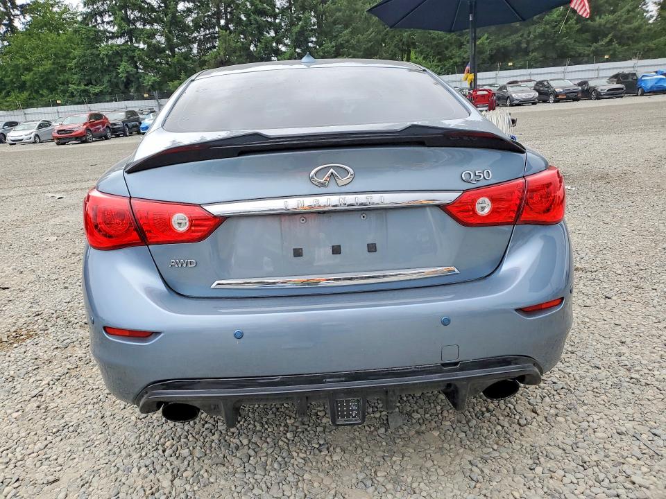 2016 Infiniti Q50 VIN JN1EV7AR4GM340349 COPART salvage auction — SIDE, Wa - Bill Of Sale, sold $4,050 on 2026-07-17 (photo 6)