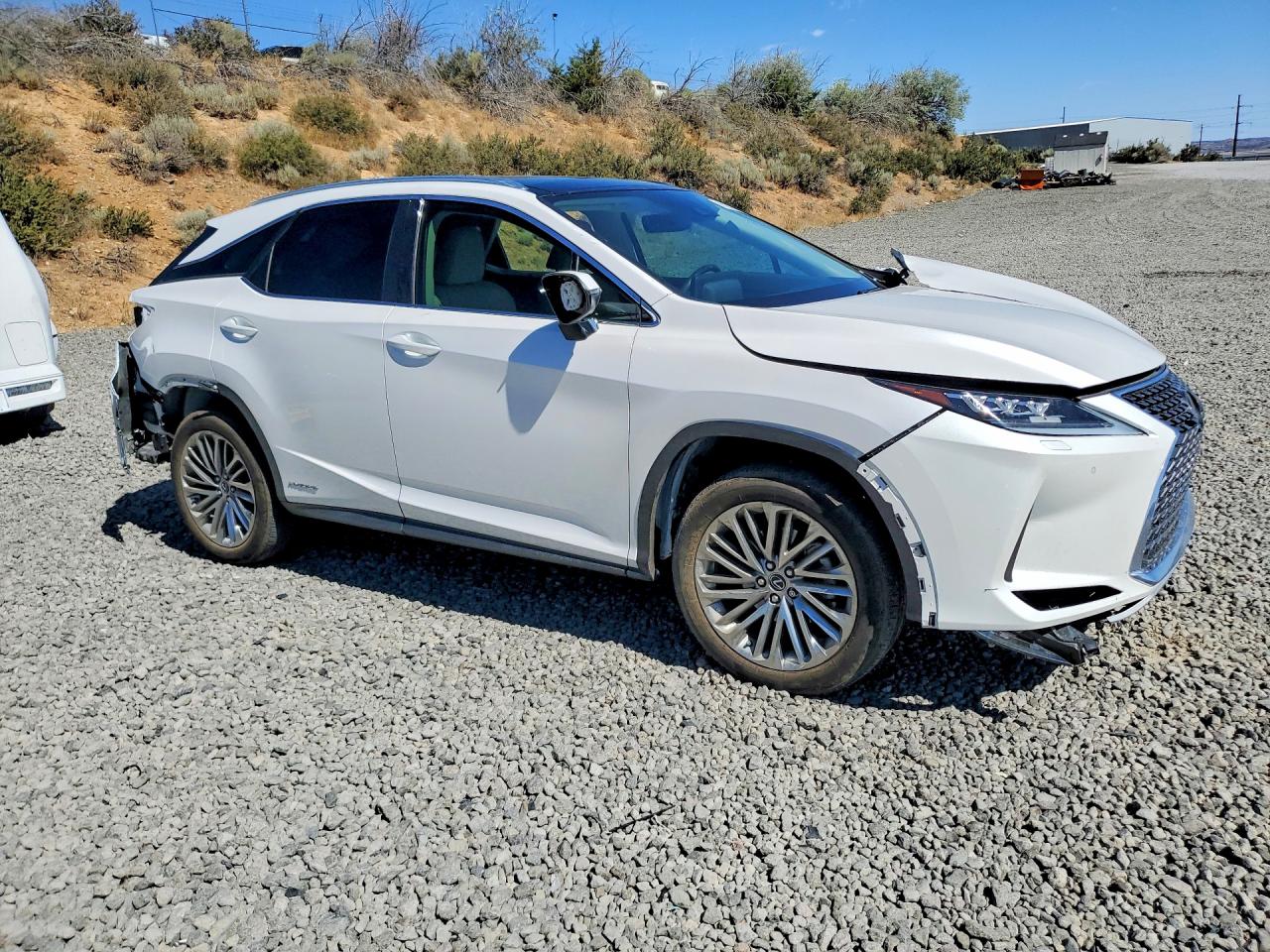 2021 Lexus Rx VIN 2T2JGMDA0MC068218 COPART salvage auction — Front End, Sc - Salvage Title, sold $22,500 on 2026-08-20 (photo 4)