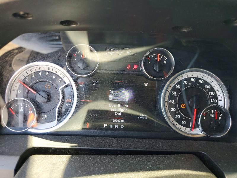 2013 Ram 1500 VIN 1C6RR7GP4DS609800 COPART salvage auction — FRONT END, Ca - Salvage Certificate, sold $1,800 on 2026-07-17 (photo 9)