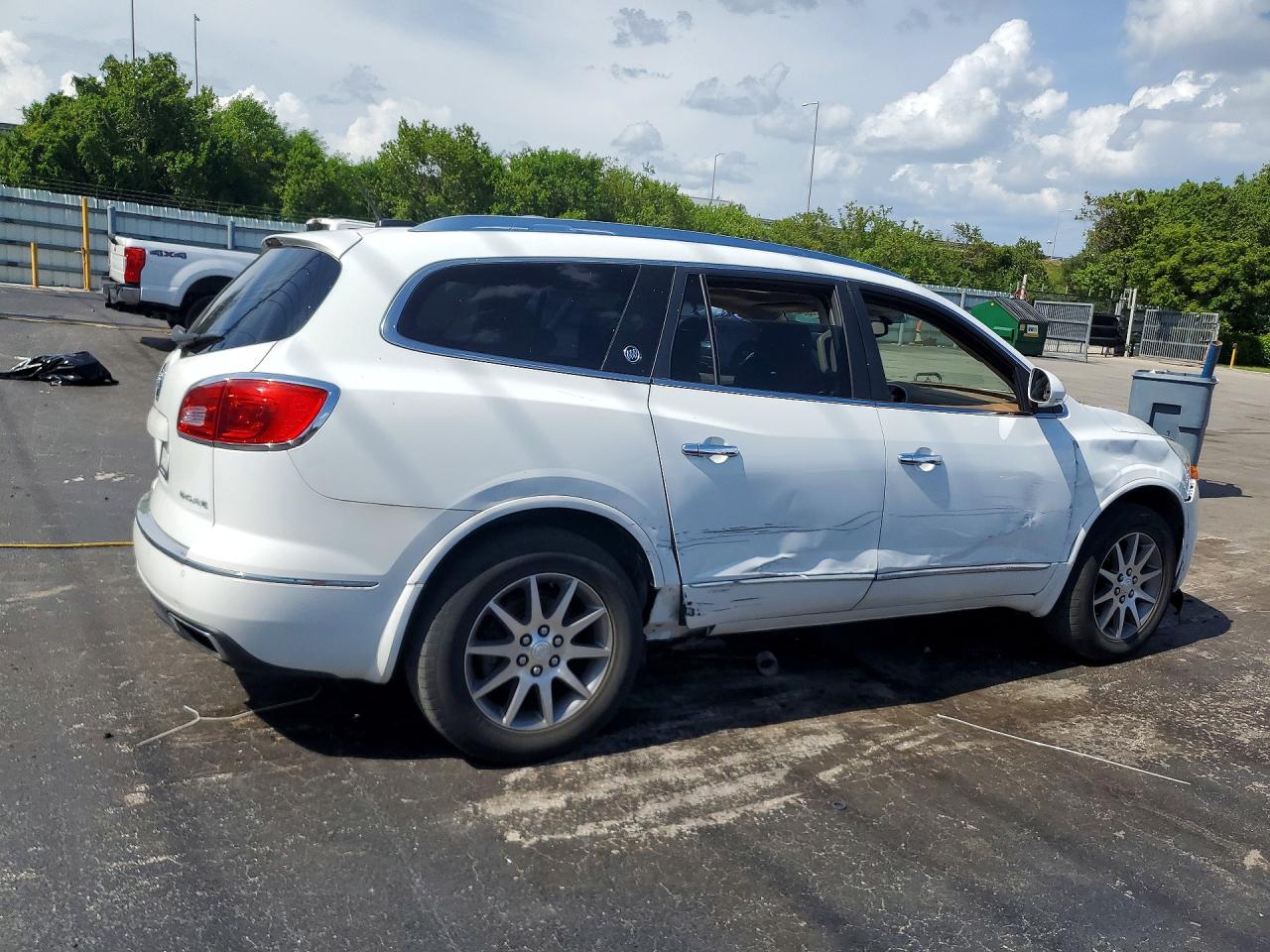 2017 Buick Enclave VIN 5GAKRBKDXHJ177382 COPART salvage auction — Side, FL - CERTIFICATE OF TITLE, sold $1,500 on 2026-09-18 (photo 3)