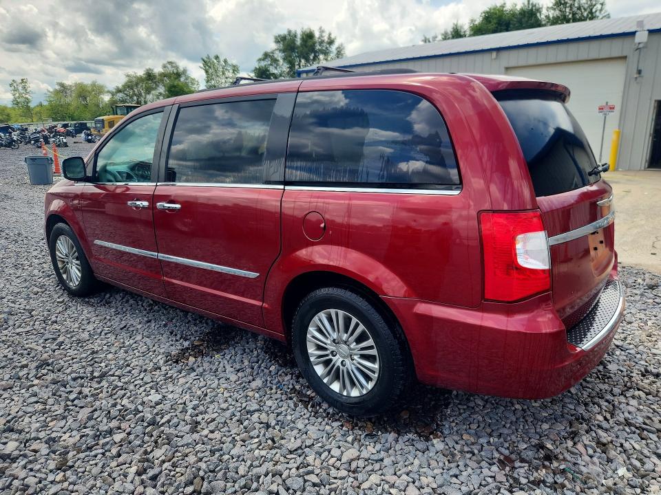 2015 Chrysler Voyager VIN 2C4RC1CGXFR574097 COPART salvage auction — FRONT END, Il - Salvage Certificate, sold $200 on 2026-08-24 (photo 2)