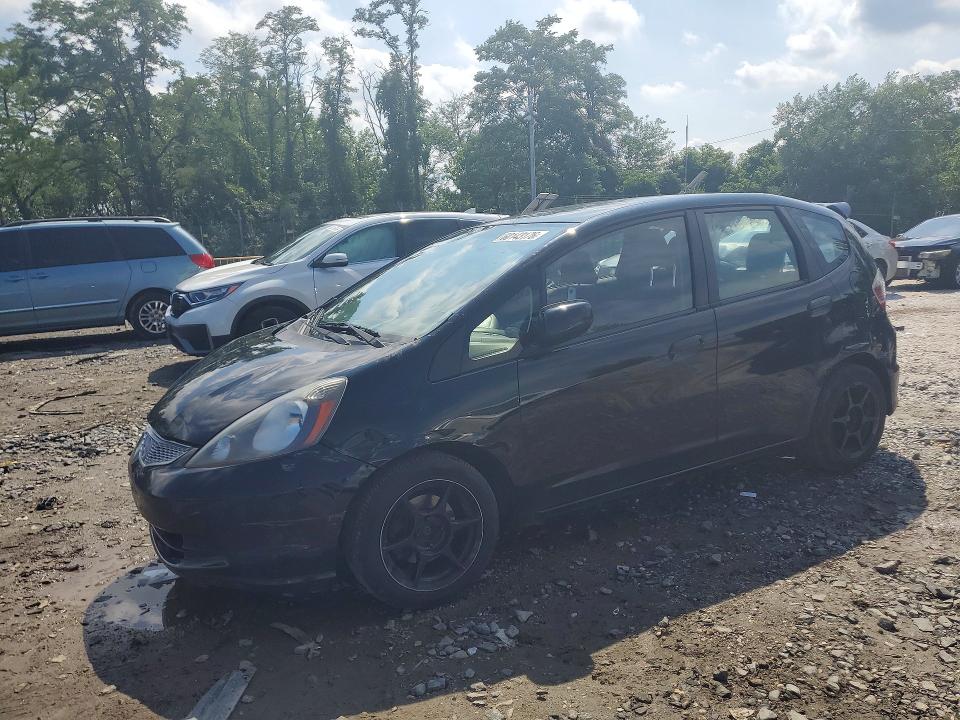 2012 Honda Fit VIN JHMGE8G3XCC025018 COPART salvage auction — FRONT END, MD - CERT OF SALVAGE > 75% DAMAGE (P), sold $200 on 2026-07-23 (photo 1)