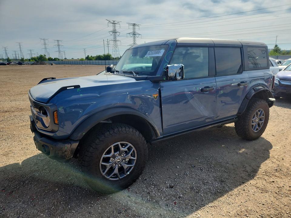 2025 Ford Bronco VIN 1FMEE9BH3SLB55119 — COPART salvage auction photo