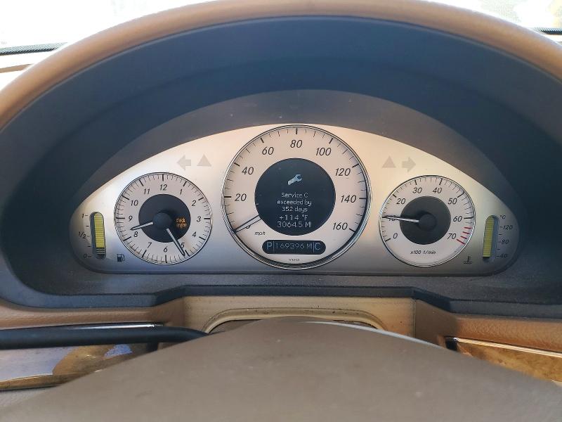 2007 Mercedes-benz E-class VIN WDBUF56X67B001085 COPART salvage auction — MINOR DENT/SCRATCHES, CA - DIS/DLR/EXP ONLY CLEAN TITLE, sold $825 on 2026-07-17 (photo 9)