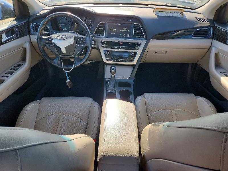 2023 Hyundai Sonata VIN 5NPE34AF3FH079473 COPART salvage auction — FRONT END, Ca - Salvage Certificate (P), sold $875 on 2026-07-27 (photo 8)