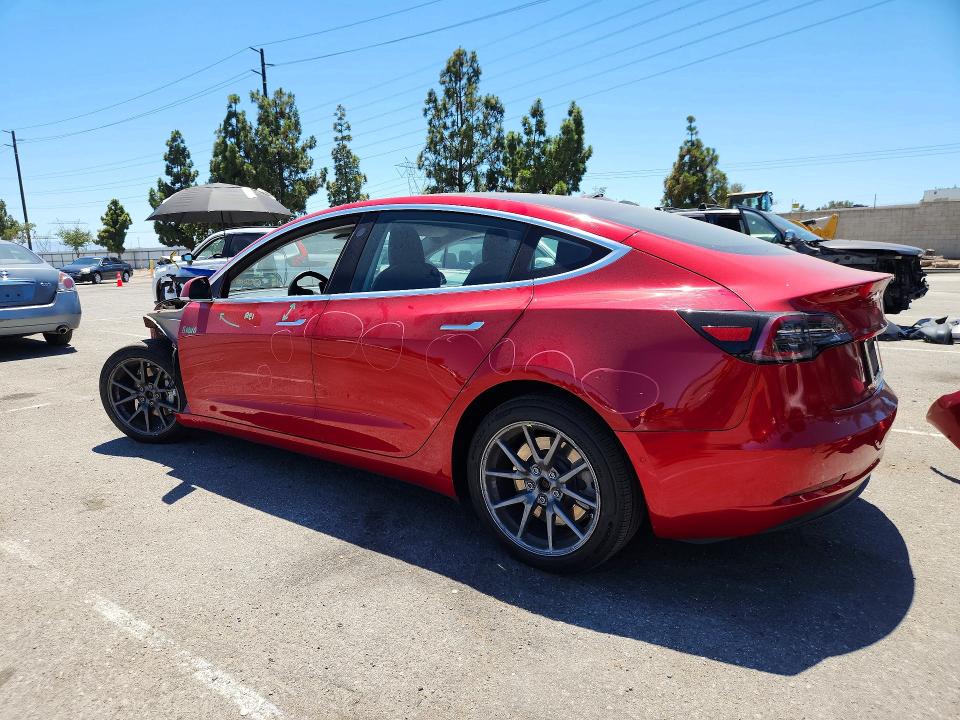 2020 Tesla Model 3 VIN 5YJ3E1EB6LF635809 COPART salvage auction — FRONT END, Ca - Salvage Certificate, sold $150 on 2026-07-21 (photo 2)