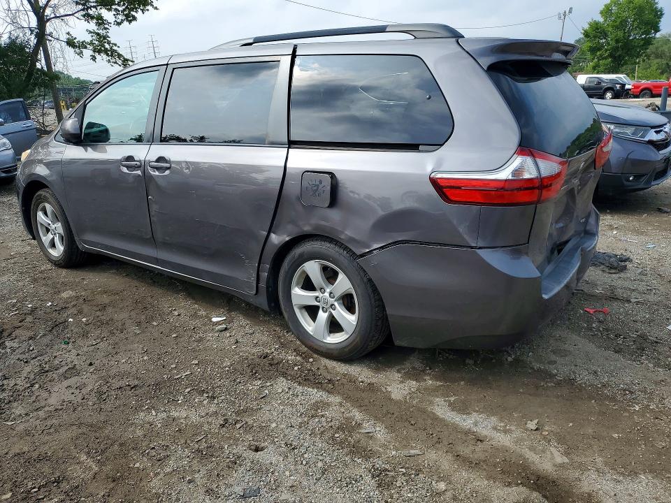 2015 Toyota VIN 5TDKK3DC0FS555318 COPART salvage auction — REAR END, Salvage Title, sold $1,050 on 2026-07-30 (photo 2)