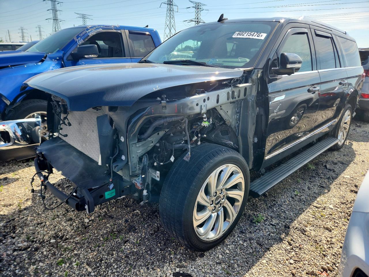 2024 Lincoln Navigator VIN 5LMJJ3NG6REL12471 COPART salvage auction — Front End, IL - SALVAGE CERTIFICATE, sold $24,800 on 2026-07-10 (photo 1)