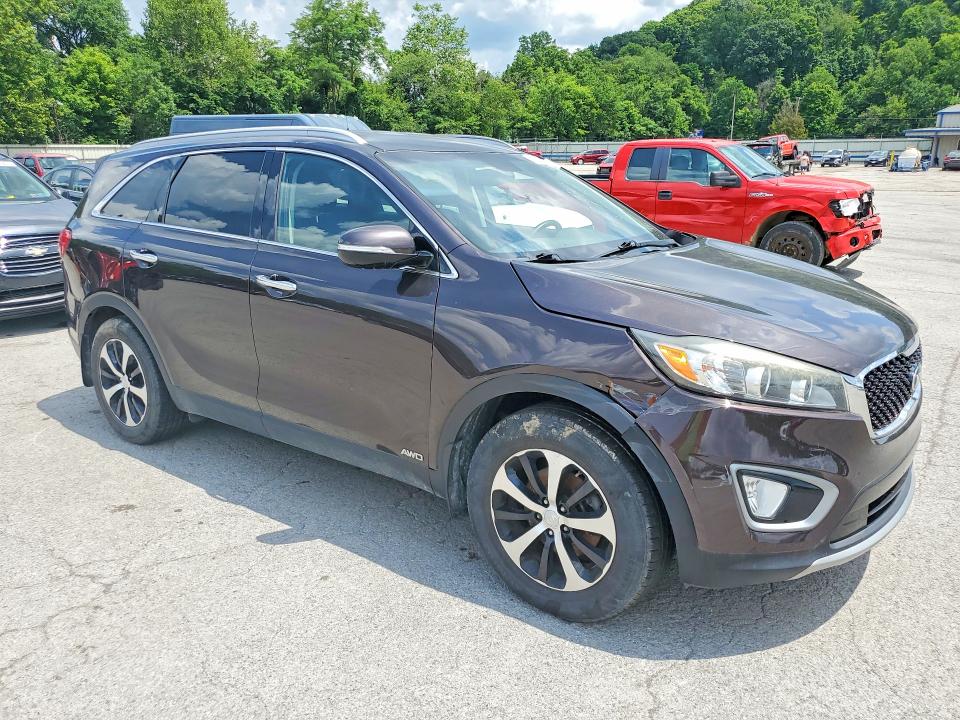 2016 Kia Sorento VIN 5XYPHDA13GG034265 COPART salvage auction — MECHANICAL, In - Certificate Of Title, sold $3,250 on 2026-07-30 (photo 4)