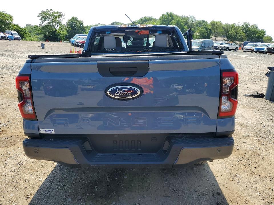 2024 Ford Ranger VIN 1FTER4HP8RLE00324 COPART salvage auction — ROLLOVER, Mi - Scrap Certificate Of Title (P), sold $8,600 on 2026-07-30 (photo 6)
