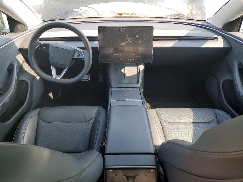 2024 Tesla Model 3 VIN 5YJ3E1EB8RF836779 COPART salvage auction — ROOF, Nj - Cert Of Title-Salvage, sold $15,475 on 2026-09-02 (photo 8)