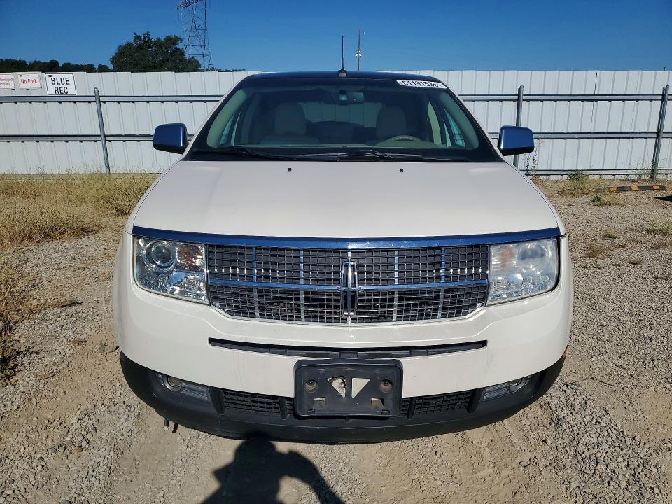 2007 Lincoln Mkx VIN 2LMDU88C17BJ16044 COPART salvage auction — FRONT END, CA - SALVAGE CERTIFICATE, sold $250 on 2026-07-24 (photo 5)