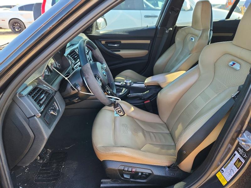 2015 BMW M3 VIN WBS3C9C50FP803481 COPART salvage auction — HAIL, Il - Salvage Certificate, sold $9,400 on 2026-07-28 (photo 7)