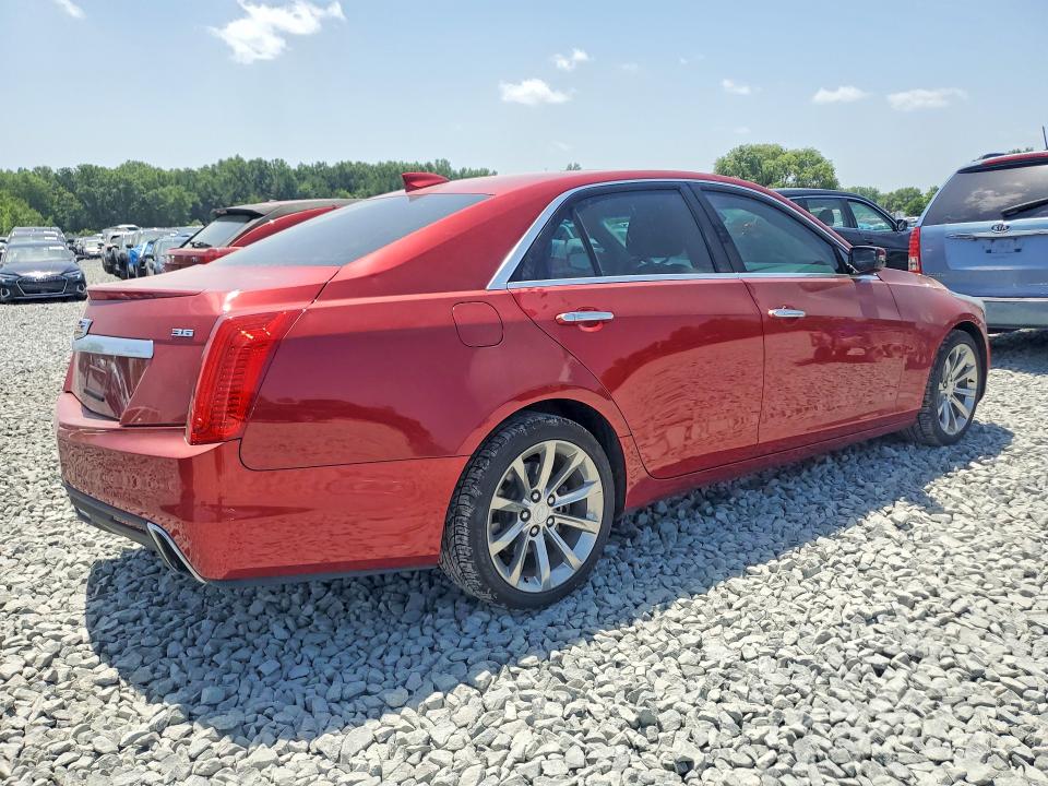2019 Cadillac Cts VIN 1G6AX5SS6K0138269 COPART salvage auction — HAIL, Oh - Cert Of Title-Salvage, sold $10,100 on 2026-07-09 (photo 3)