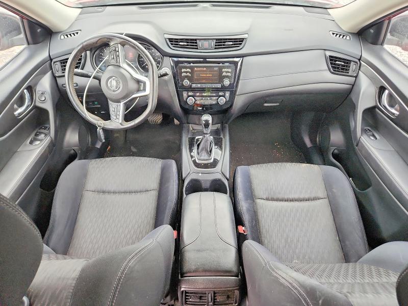 2017 Nissan Rogue VIN JN8AT2MV7HW269543 COPART salvage auction — FRONT END, TN - SALVAGE CERTIFICATE (P), sold $675 on 2026-07-28 (photo 8)