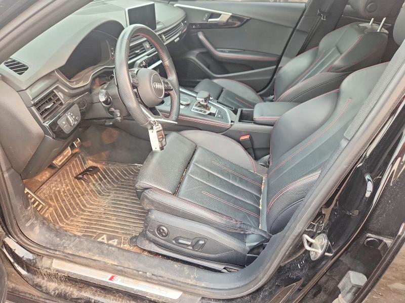 2019 Audi A4 VIN WAUENAF46KN003267 COPART salvage auction — FRONT END, Mi - Certificate Of Title, sold $12,500 on 2026-07-31 (photo 7)