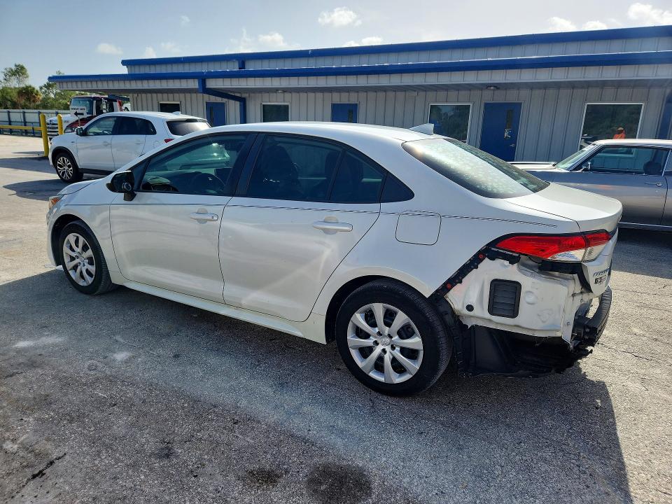 2021 Toyota Corolla VIN 5YFEPMAE7MP161847 COPART salvage auction — REAR END, Fl - Cert Of Title Slvg Rebuildable, sold $175 on 2026-07-29 (photo 2)