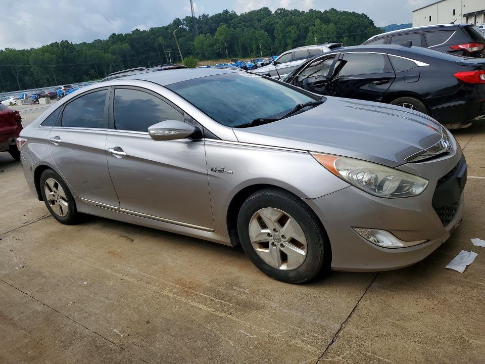 2012 Hyundai Sonata VIN KMHEC4A42CA041908 COPART salvage auction — WATER/FLOOD, Ky - Cert Of Title-Salvage Water, sold $375 on 2026-07-20 (photo 4)