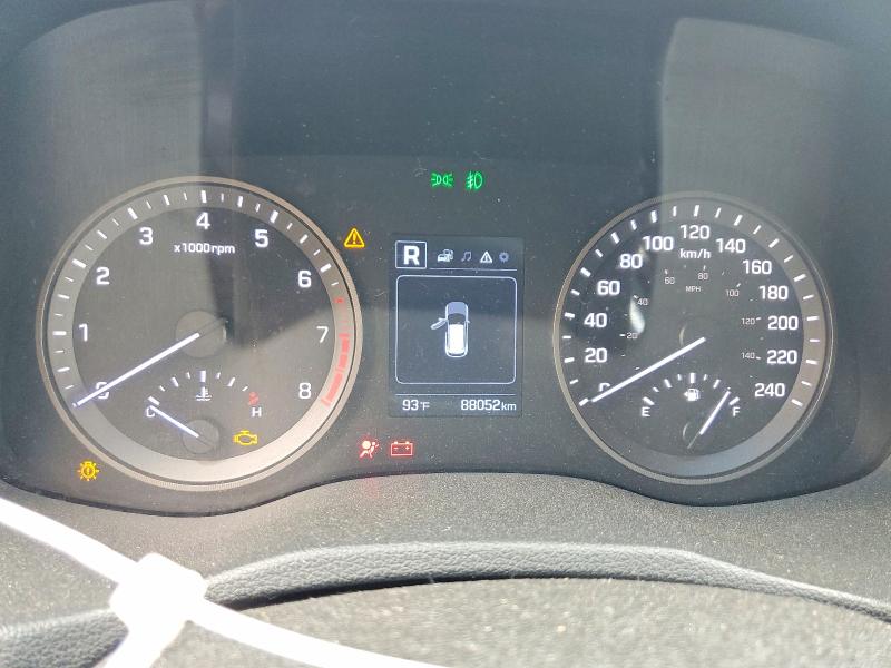 2018 Hyundai Tucson VIN KM8J3CA48JU619255 COPART salvage auction — FRONT END, ON - PERMIT SALVAGE, sold $2,100 on 2026-07-28 (photo 9)