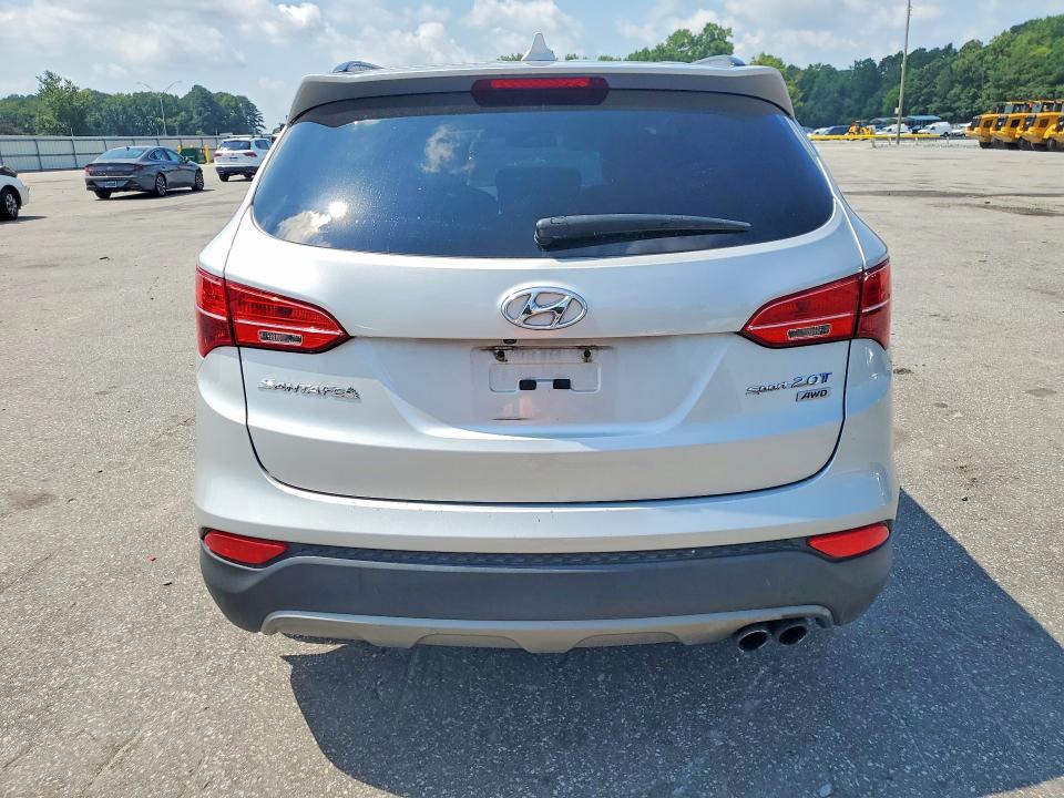 2014 Hyundai Santa fe VIN 5XYZUDLA3EG152038 COPART salvage auction — UNDERCARRIAGE, Nc - Dealer Only Clean Title, sold $1,350 on 2026-07-14 (photo 6)