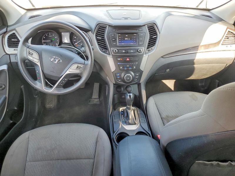 2017 Hyundai Santa fe VIN 5XYZT3LB0HG498896 COPART salvage auction — FRONT END, In - Certificate Of Title, sold $3,950 on 2026-07-31 (photo 8)
