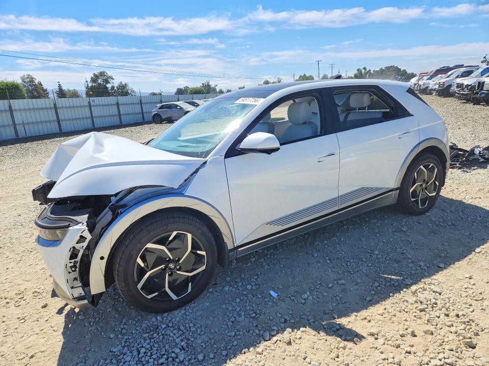 2024 Hyundai Ioniq VIN KM8KR4DE2RU253494 COPART salvage auction — FRONT END, Ca - Salvage Certificate, sold $7,500 on 2026-07-28 (photo 1)