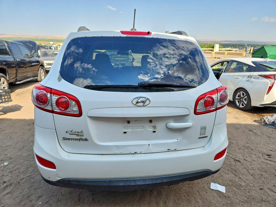 2012 Hyundai Santa fe VIN 5XYZGDAB6CG124024 COPART salvage auction — FRONT END, Nm - Certificate Of Title, sold $1,300 on 2026-07-13 (photo 6)